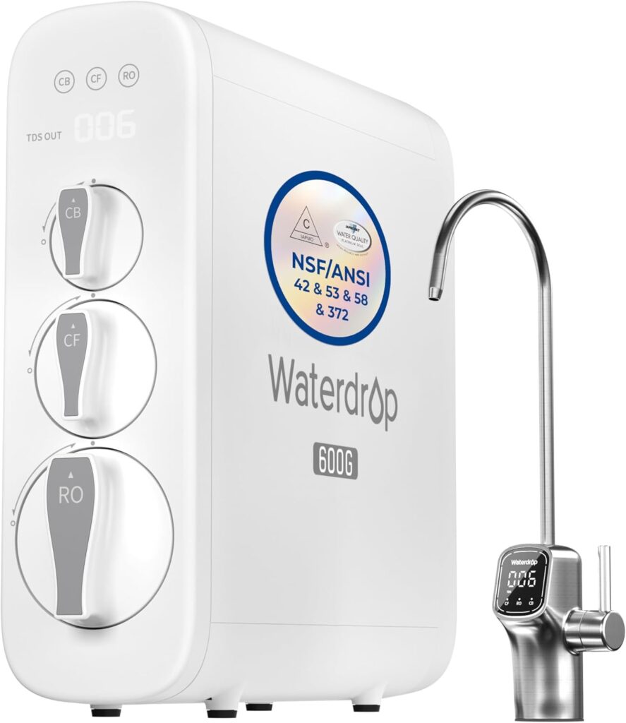 Waterdrop G3P600 Reverse Osmosis System Review